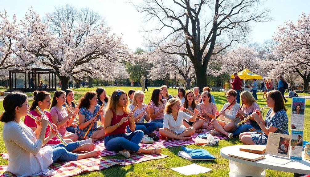 local flute event gatherings