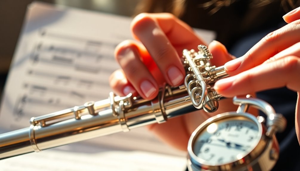 mastering high flute notes