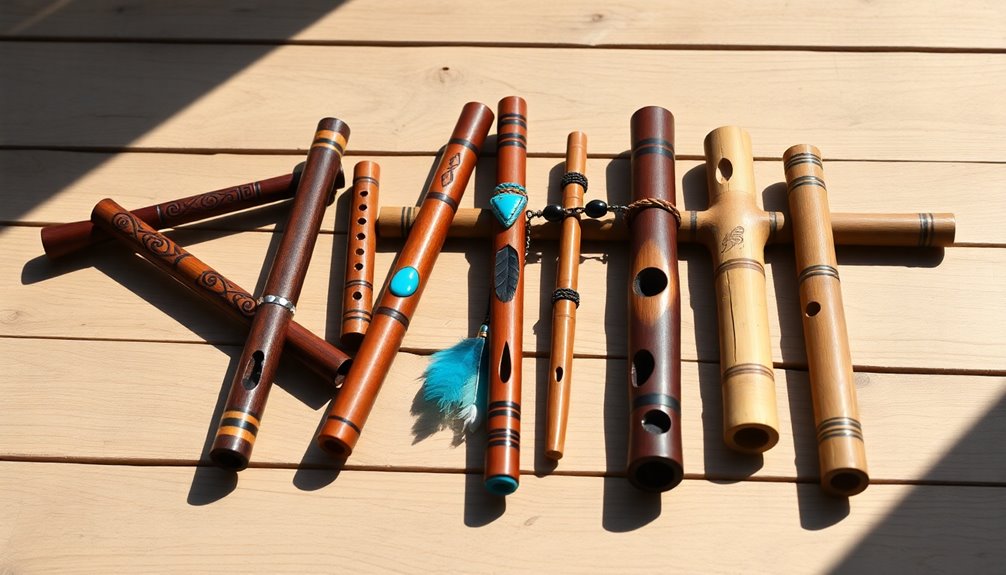 melodic wooden wind instrument