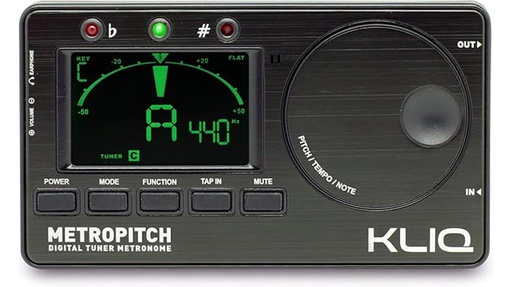 metronome tuner for instruments