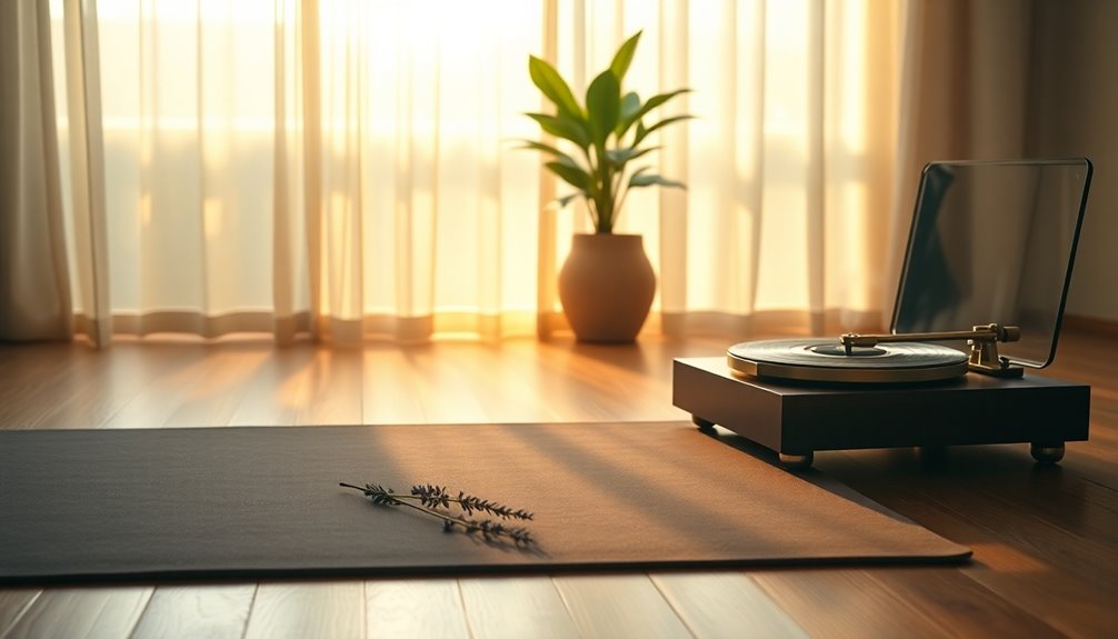 mindful yoga with melodies