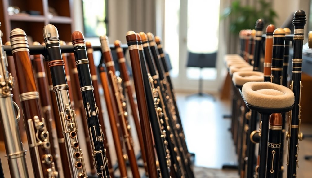 padded flute rack selection criteria