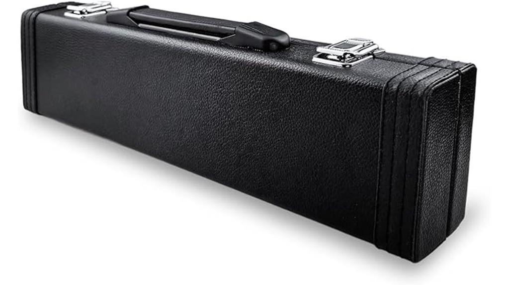 plush lined flute carrying case