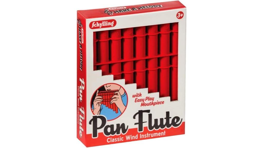 random color pan flute