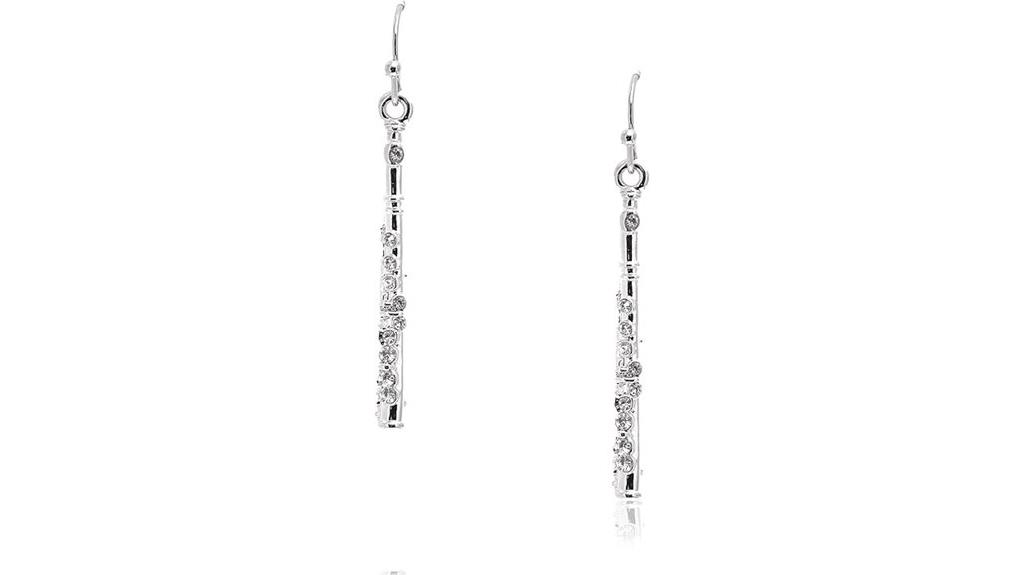 rhinestone flute earrings collection