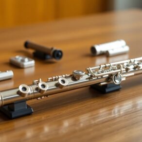 secure and accessible flute holders