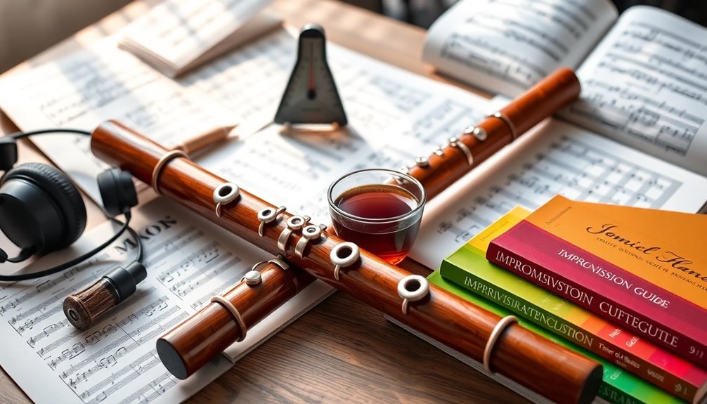 selecting flute improvisation resources