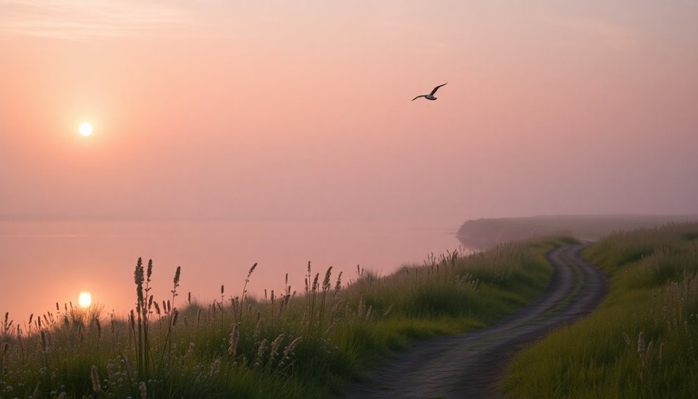 serene morning light awakening