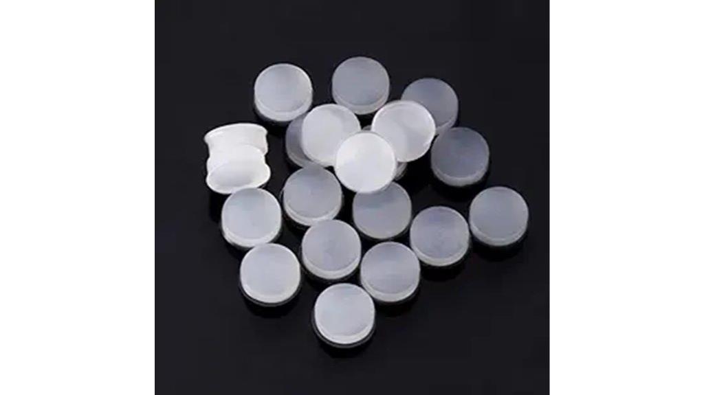 soft rubber flute plugs