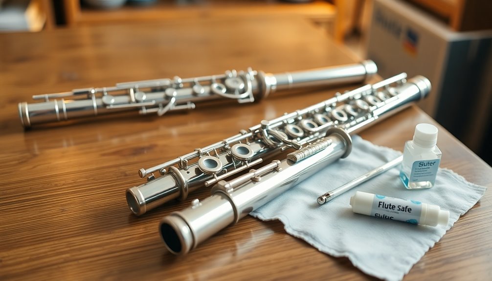 take apart your flute