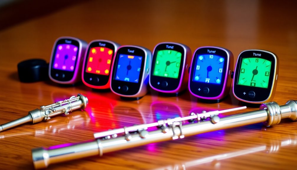 top flute digital tuners