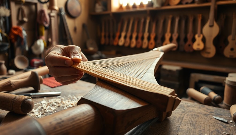 traditional ney instrument crafting