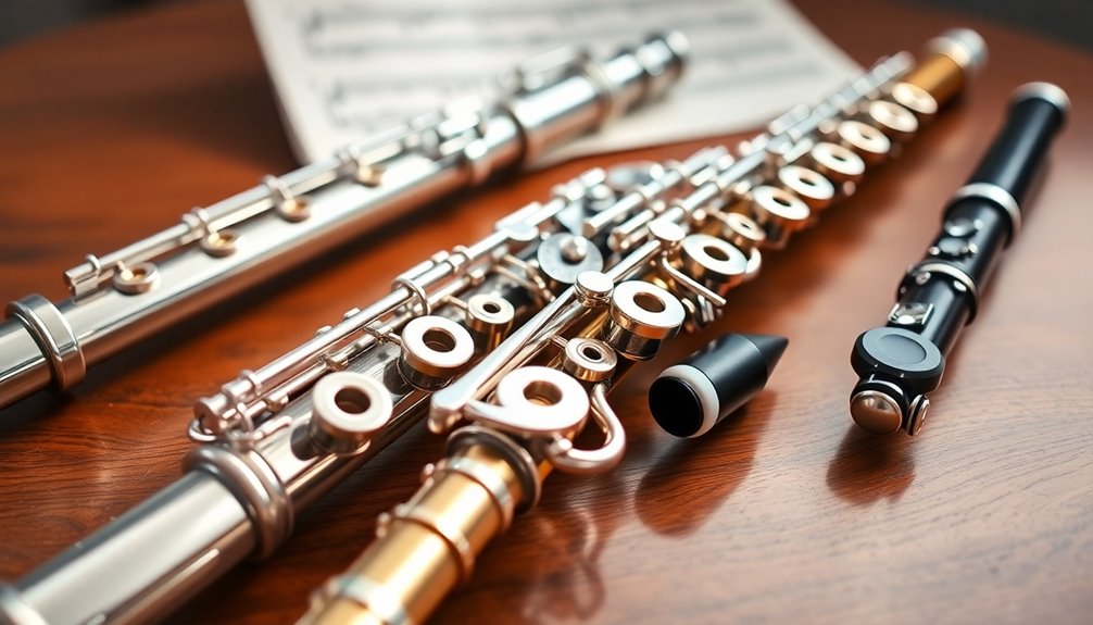 types of flutes explained