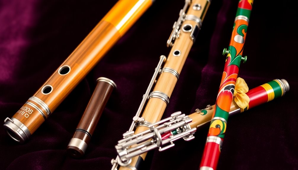 unique classical flute types