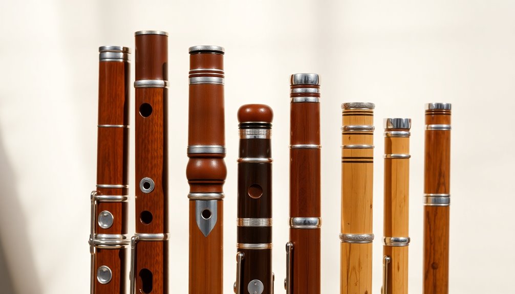 unique flute sound profiles