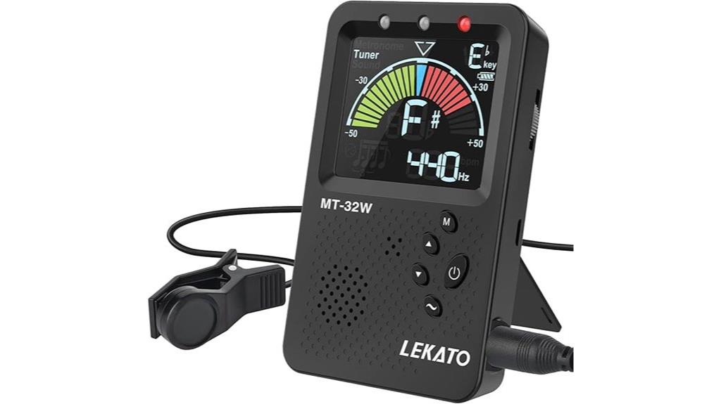 versatile digital metronome tuner