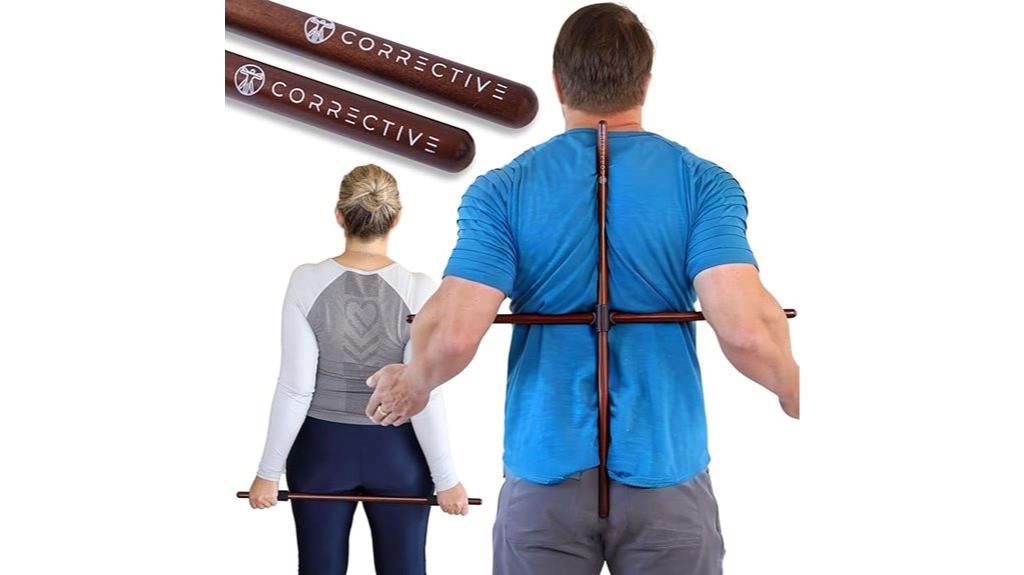 wooden posture corrector relief