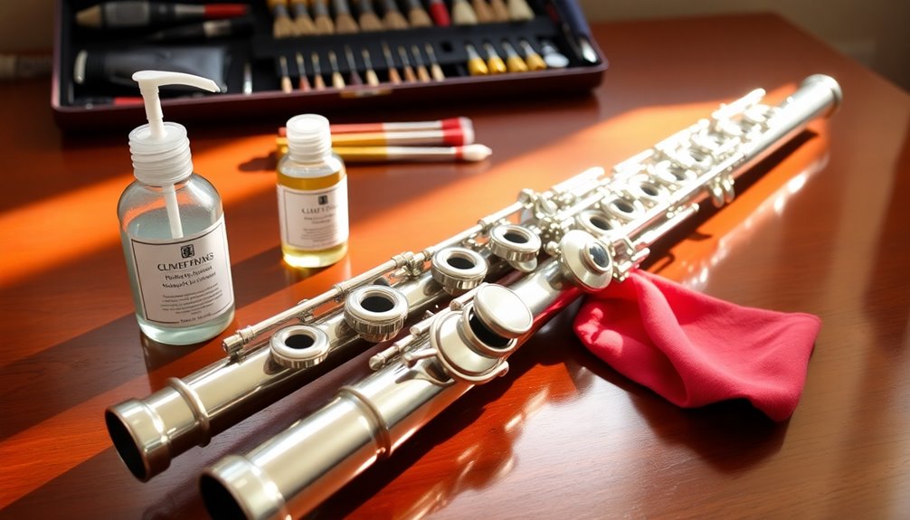 flute cleaning and maintenance
