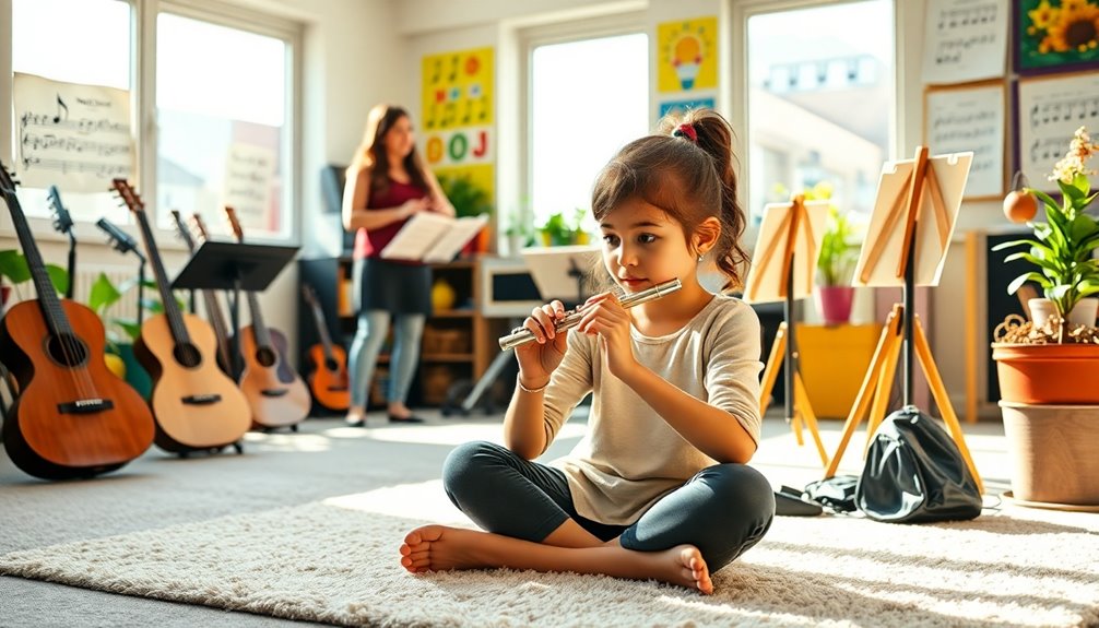 flute education and practice