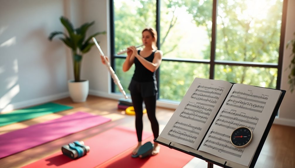 flute warm up exercise routine