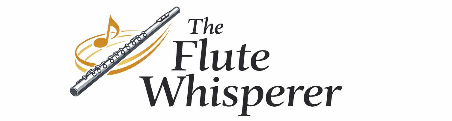 The Flute Whisperer Logo