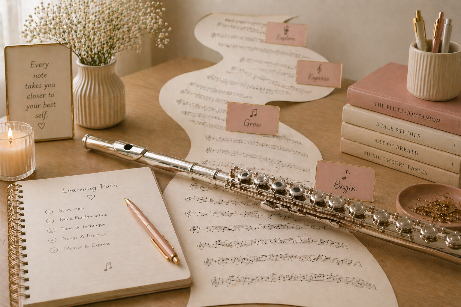 Flute learning paths